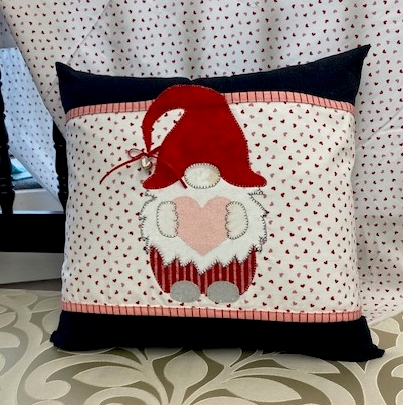 Gnome Is Where Your Heart Is Pillow Wrap Kit - Pink