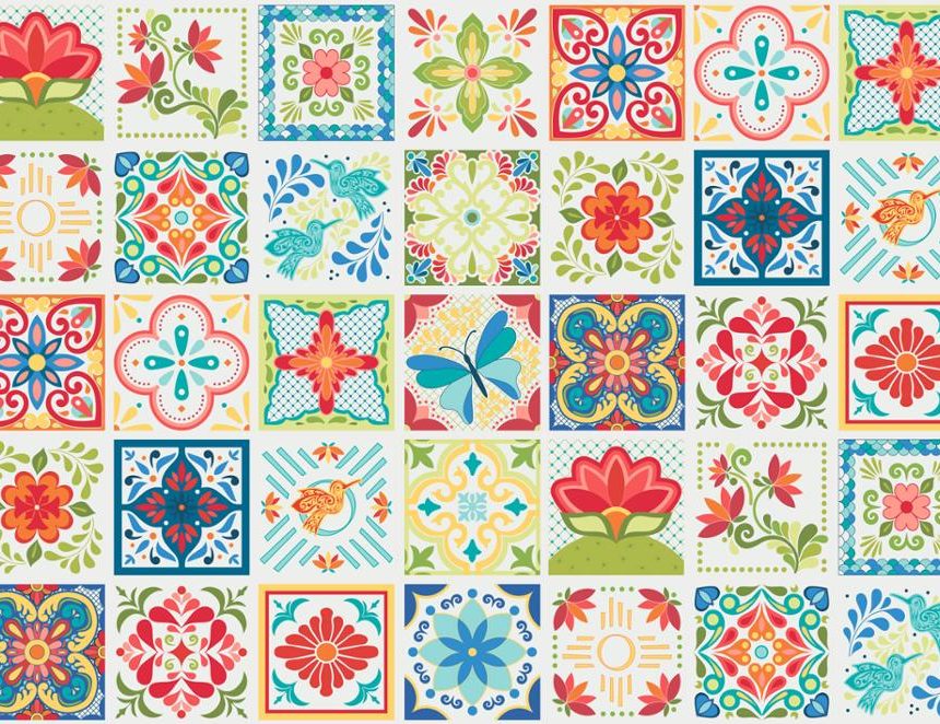 Land of Enchantment 45036-11 Marshmallow White Panel