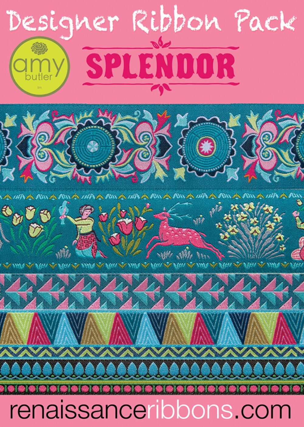 Amy Butler Splendor Designer Ribbon Pack DP-AB