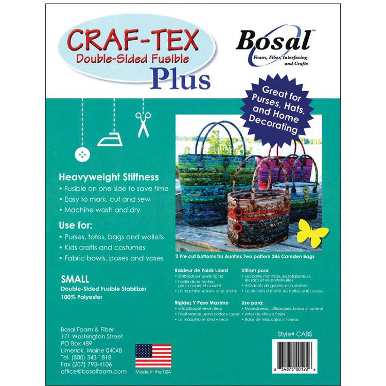 Craf Tex Plus Camden Bags Small CABS Bosal