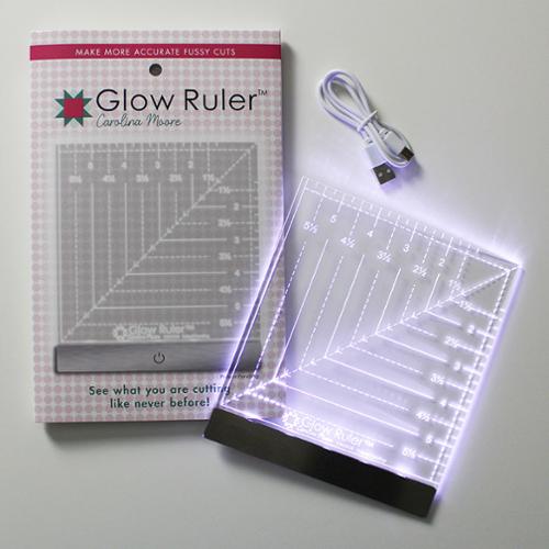 Glow Ruler 6 inch CM23GR Carolina Moore#1