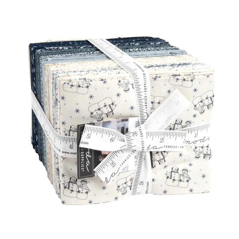 Snowman Gatherings IV AB 40 Fat Quarter Bundle sku 49250AB Moda Precuts#1