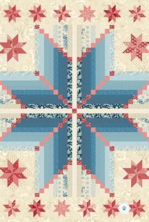 Virginia Star Mini Kitchen Towel by Edyta Sitar for Laundry Basket Home, LBQ-1760-H