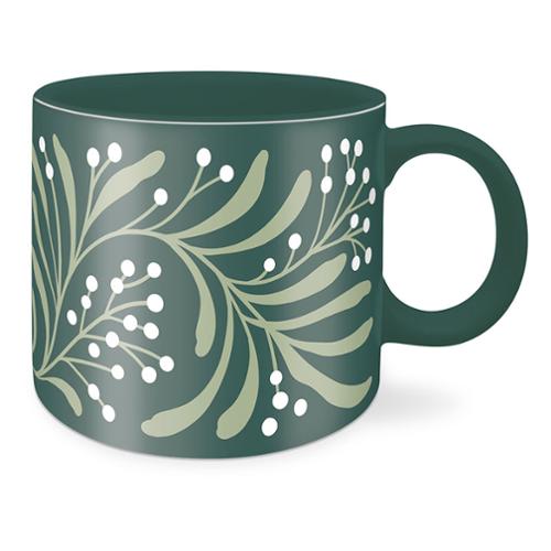 14oz Mug Winter Mistletoe 60019 Lady Jayne