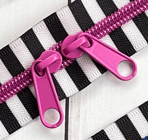 Black & White 30 inch Zipper Petuna SSCZ02 Stitch Supply