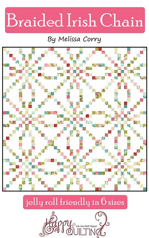 Braided Irish Chain Pattern G HQ 107 by Happy Quilting