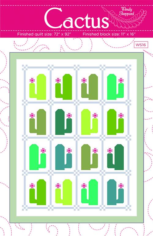 Cactus Pattern G WS 16 by Wendy Sheppard