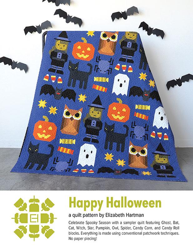 Happy Halloween Pattern EH 077 Patterns By Elizabeth Hartman