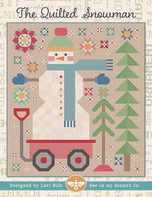 The Quilted Snowman Pattern ISE 285 by Its Sew Emma