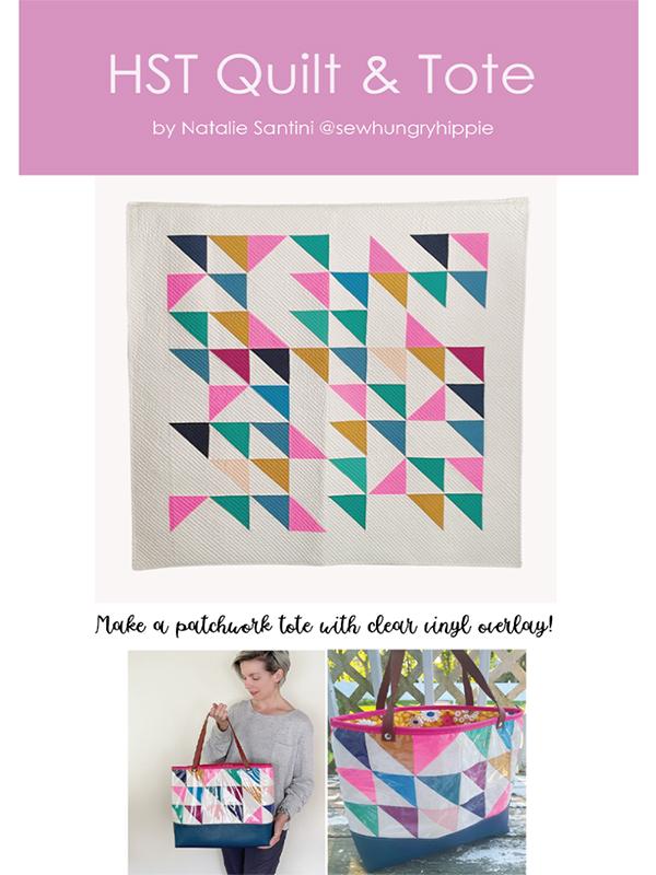 HST Quilt & Tote SHH 2613 by Sew Hungry Hippie