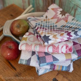 Laundry Basket Quilts Kitchen Towel by Edyta Sitar