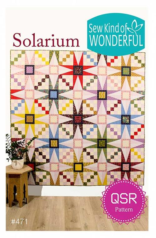 Solarium Quilt Pattern SKW 471 by Sew Kind Of Wonderful