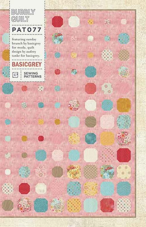 Bubbly Quilt G BG PAT077 by Basic Grey for Moda