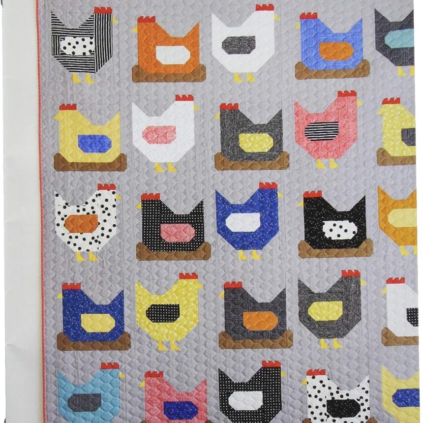 Chickens Quilt Pattern CCS185 by Allison Harris for Cluck Cluck Sew