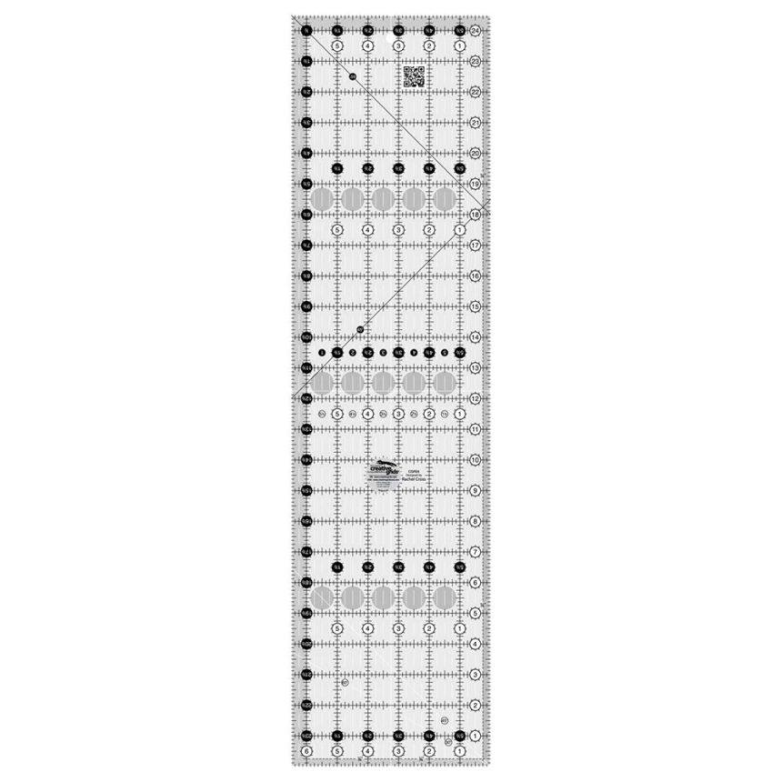 Creative Grids Quilt Ruler 6-1/2in x 24-1/2in #CGR24