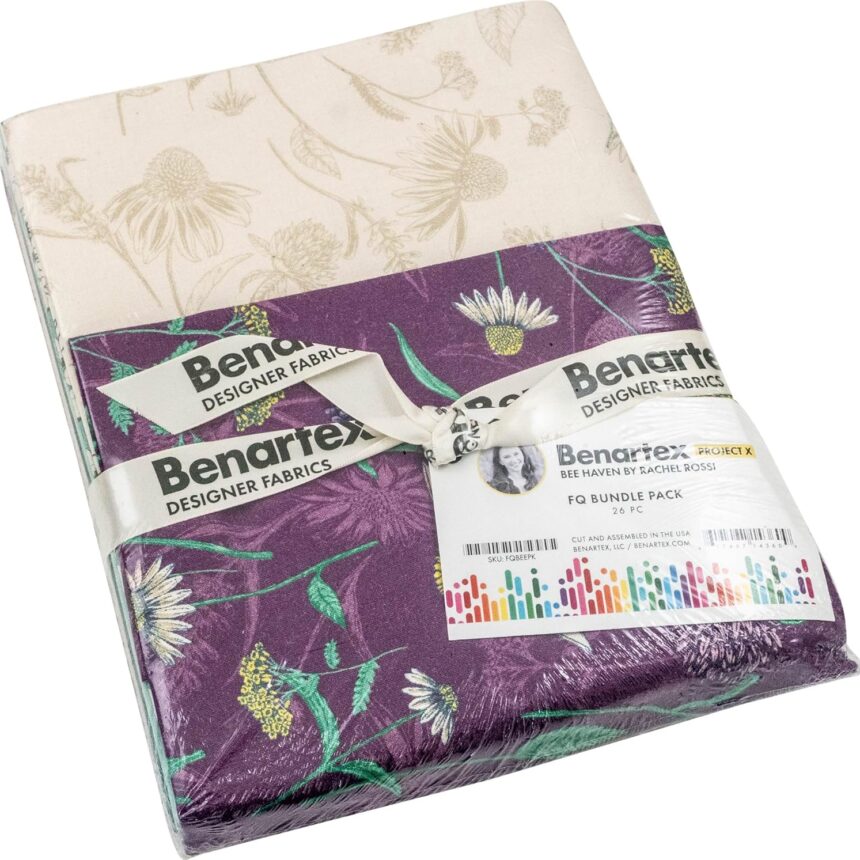 Bee Haven FQ Bundle FQBEEPK by Rachel Rossi for Benartex