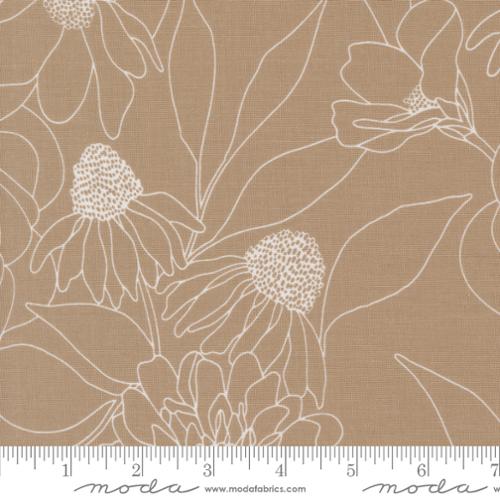Botany Etched Floral Earth 11557 13 by Alli K Design for Moda