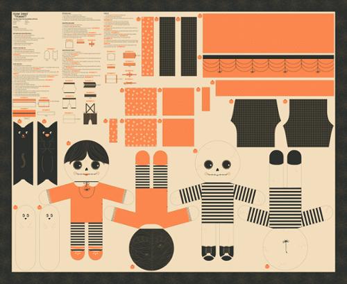 Home Sweet Haunt Panel Multi 20920 11 by Stacy Iest Hsu for Moda