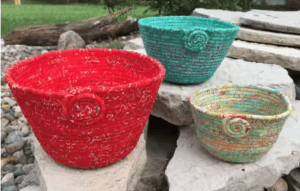 Mixing Bowls Pattern CLPCGR008 by Cut Loose Press for Creative Grids Stripology­ XL ruler