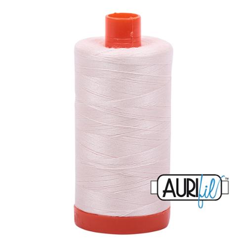 100% Cotton Mako Thread Oyster 50wt 1300m MK50 2405 by Aurifil