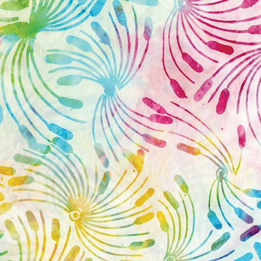 108" Whirl-A-Gig Rainbow 9181W99B by Benartex Studio