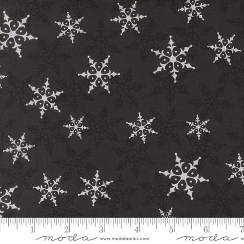 108" Winter Friends Berry Charcoal Black 108030 18 by Deb Strain for Moda