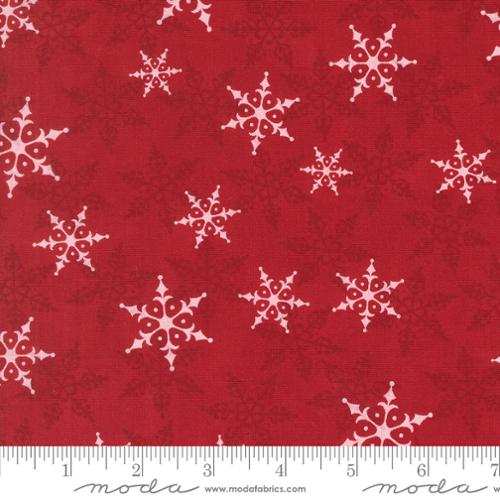 108" Winter Friends Berry Red 108030 17 by Deb Strain for Moda