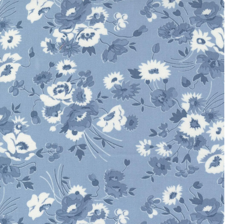 Nantucket Summer Light Blue 108034 24 by Camille Roskelley for Moda