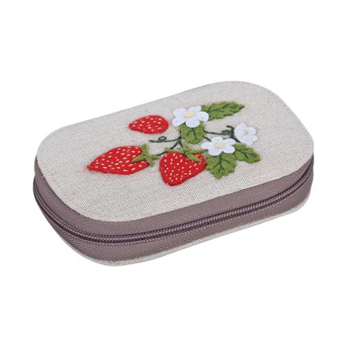 Strawberry GH Sewing Kit Zip Case TK05A 642 by Hobby Gift