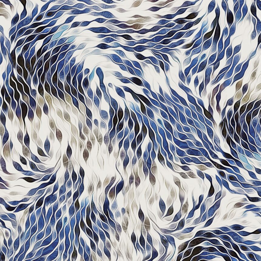 108" Vitality Harmonious Strokes PNBVITW-6018-B by Julia Button for P&B Textiles