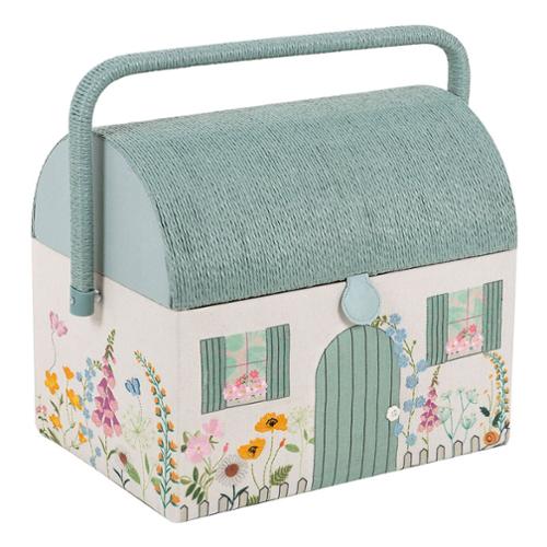 Country Cottage Sewing Box HGNOV 614 by Hobby Gift