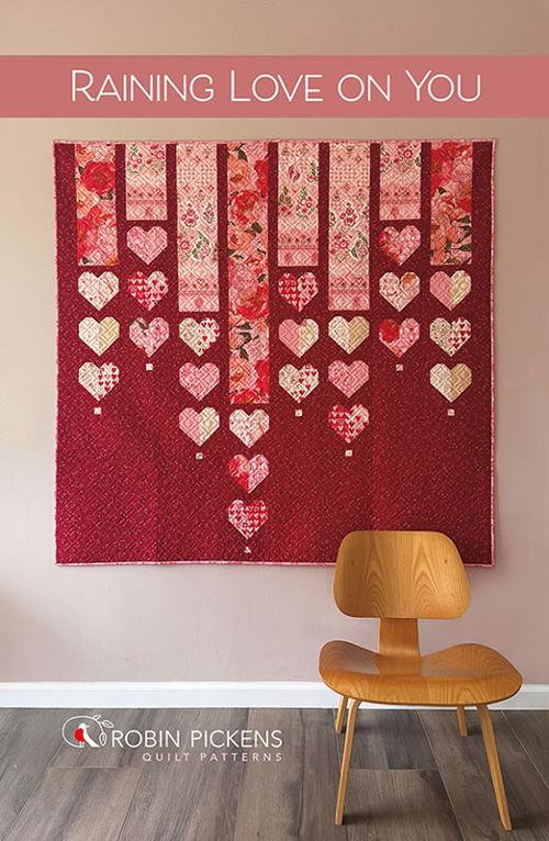 Raining Love on You Pattern G RPQP RLY168 by Robin Pickens Inc