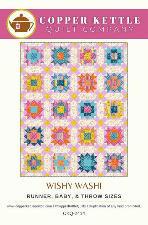 Wishy Washi Pattern G CKQ 2414 Sarah Sumbera for Copper Kettle Quilt Company