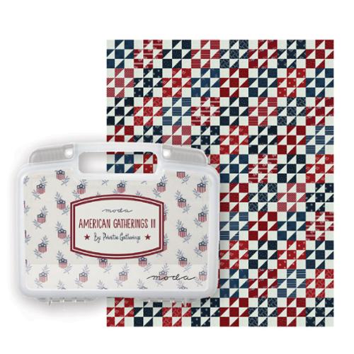 American Gatherings III Collector Bin MBIN49320 by Primitive Gatherings for Moda