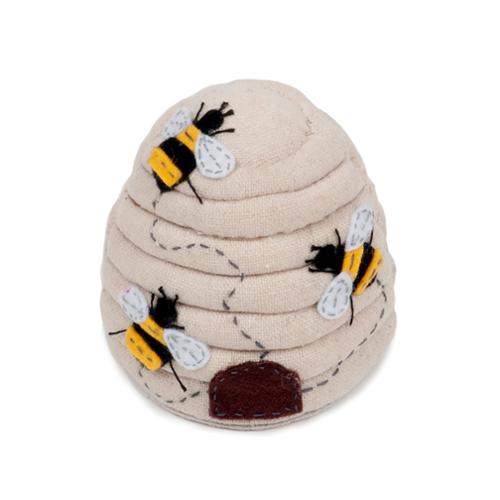 Bee Bee Hive Pincushion PCBEE 347 by Hobby Gift