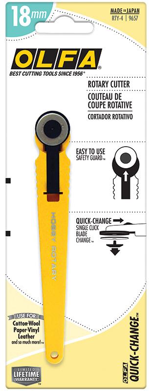 RTY4 18MM Rotary Cutter 9657 by Olfa