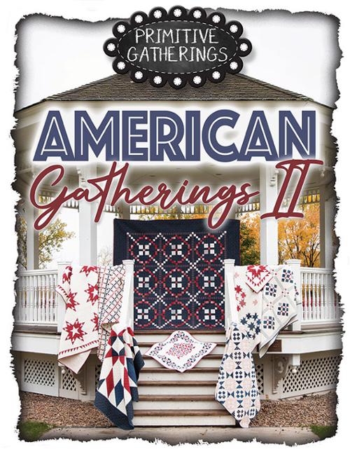 American Gatherings II Pattern G PRI 1020 by Lisa Bongean for Primitive Gatherings