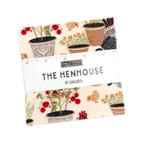 The Henhouse Charm Pack Precuts 48430PP by Gingiber for Moda