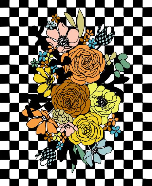 True To Hue Black As Night Panel 11567 12 by Alli K Design for Moda