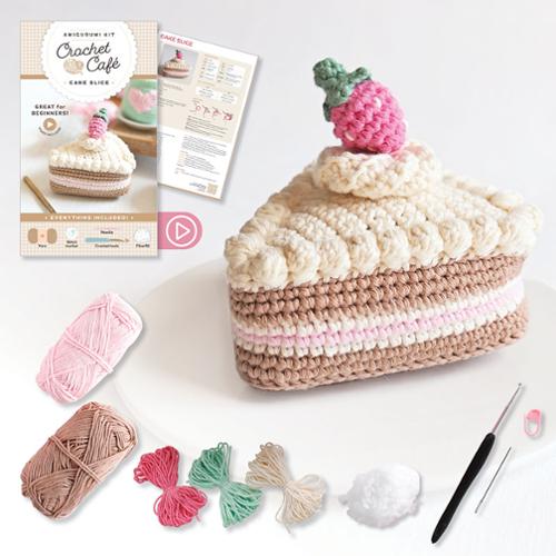 Crochet Cafe Cake Slice 70472 by Schiffer Publishing