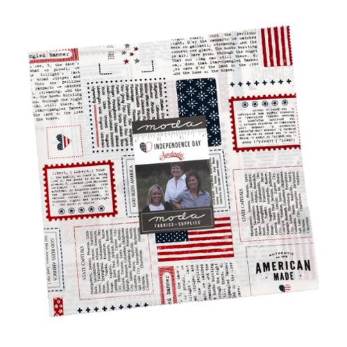 Independence Day Layer Cake® Precuts 55720LC by Sweetwater for Moda