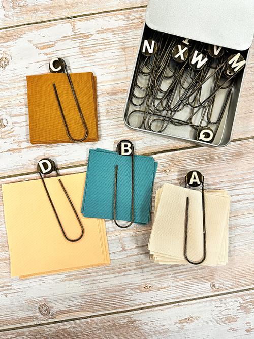 Jumbo Alphabet Clips SSM JAC by Seams Sew Me