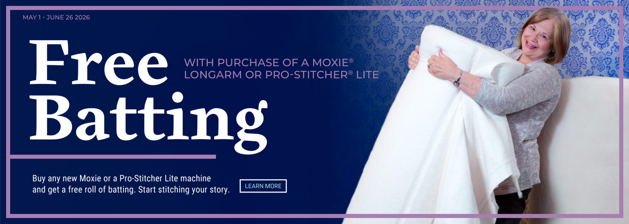 Handi Quilter May-June Promotion