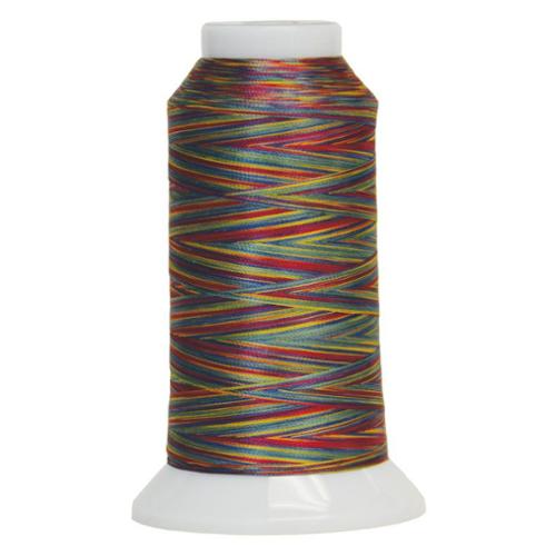 Fantastico 2000yd Variegated Trilobal Polyester Thread Stained Glass 11702 5011 by Superior Threads