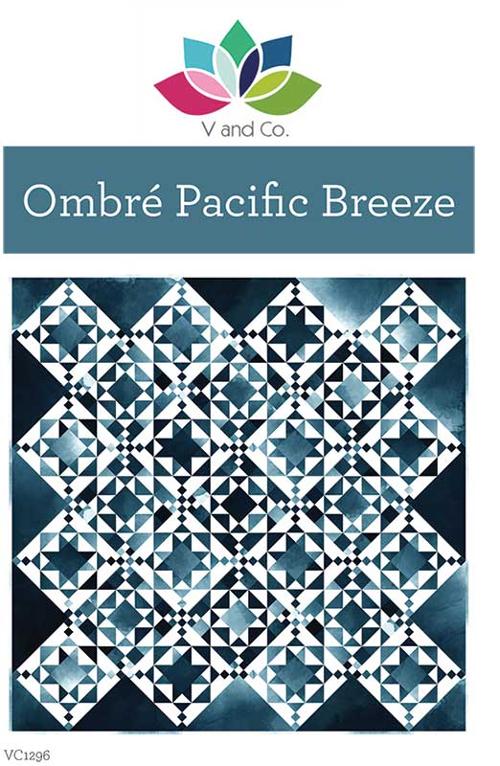 Ombre Pacific Breeze Pattern G VC 1296 by Vanessa Christenson for V and Co