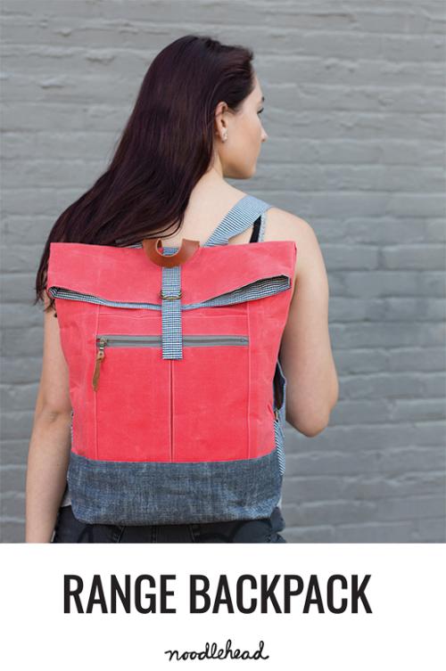 Range Backpack Pattern AG 540 by Anna Graham for Noodlehead