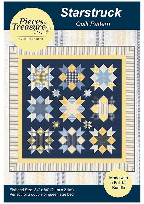 Starstruck Pattern G PTT 280 by Jenelle Kent for Pieces To Treasure