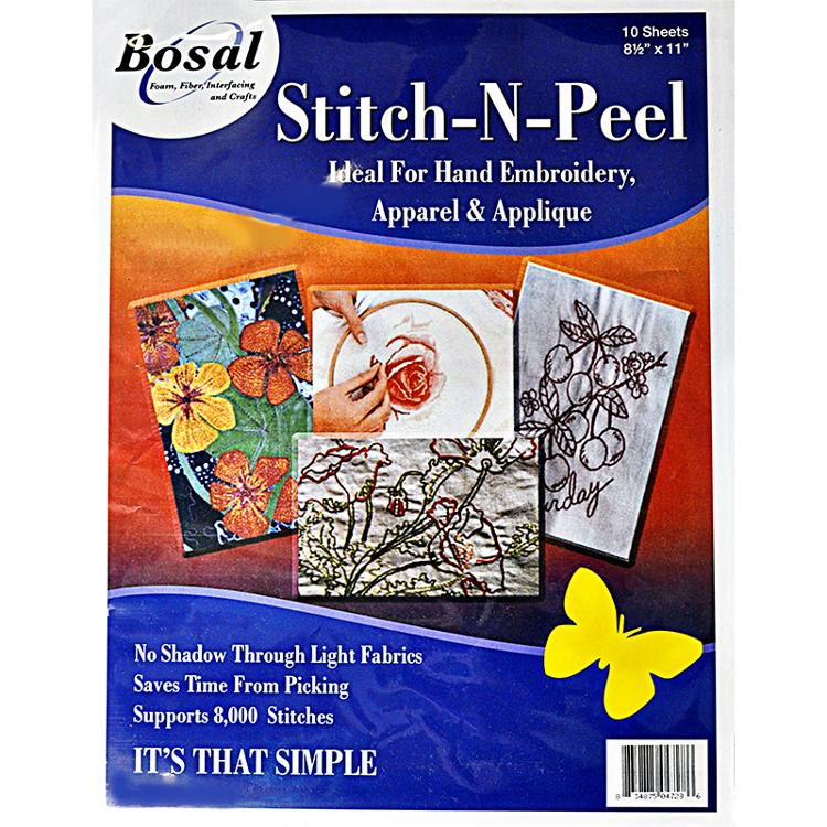 Stitch N Peel Sheets 10ct 472 8 by Bosal