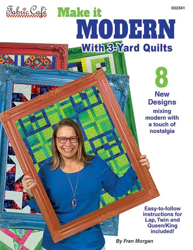 Make It Modern 3-Yard Quilts Book FC 032341 by Fabric Cafe