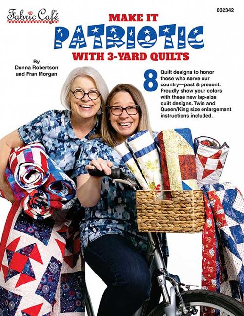 Make it Patriotic W 3-Yard Quilts Book FC 032342 by Fabric Cafe
